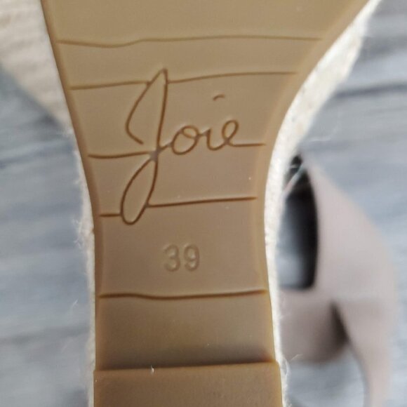 Joie Kaelyn Espadrille Strappy Open Toe Wedge Heel Sandal - Picture 12 of 15